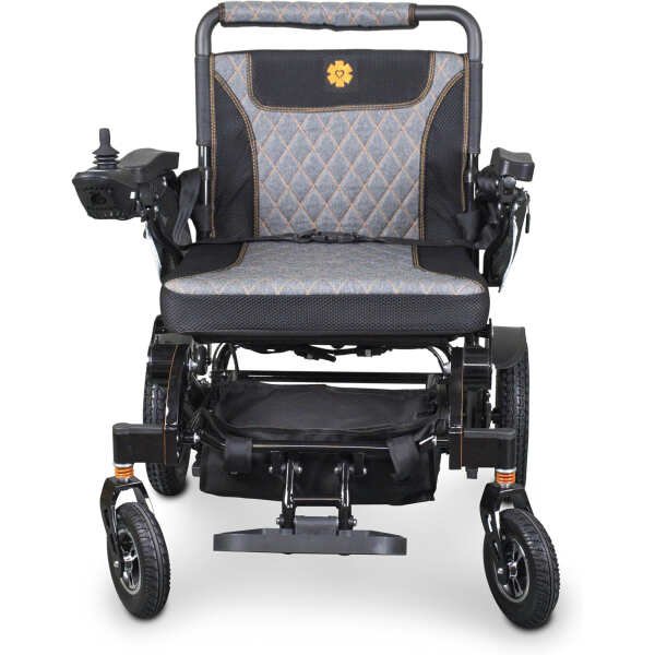 Lightweight Electric Power Mobility Wheelchair – Aviation Travel Safe Motorized Electric Wheelchair Mobility Aid (Black)