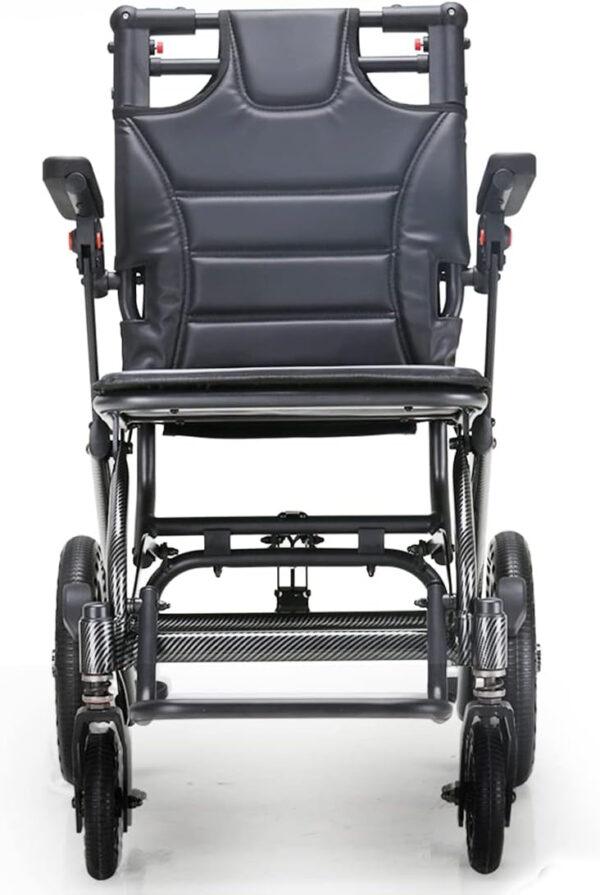 Sowell Lightweight Folding Travel Wheelchair Transport Chair_with Handle