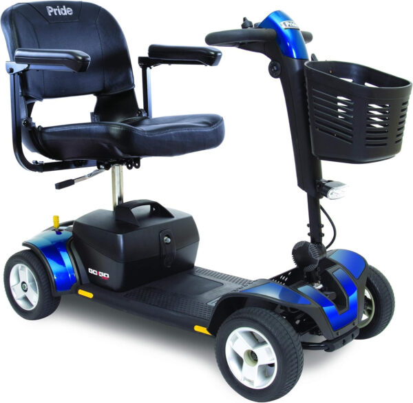 Pride Mobility S74 Go-Go Sport 4-Wheel Electric Mobility Scooter For Adults