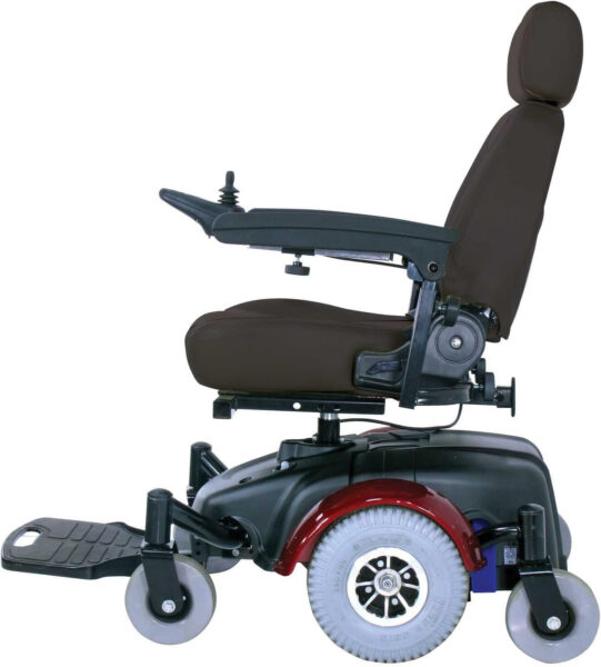 Drive Medical Image EC Mid Wheel Drive Power Wheelchair, 20″