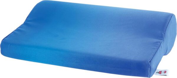 Core Products AB Contour Cervical Support Pillow, Satin – Blue