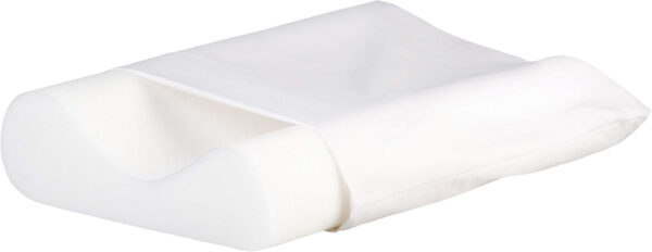 Core Products Basic Support, Conforming Foam Cervical Support Pillow, Includes Fitted Case, Gentle