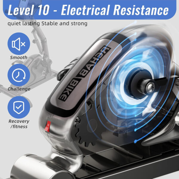 Motorized Pedal Exerciser Leg Arm Workout Knee Physical Therapy Assisted Rehabilitation Electric Exercise Bike Home Recover Fitness Equipment Suitable for Elderly