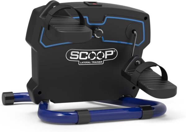 New Version – SCOOP Lateral Trainer Compact, Lightweight, Under Desk Lateral Motion Exerciser at Home Fitness for Knees, HIPS and Lower Back. Improves Strength, Balance & Mobility, Reduces Joint Pain