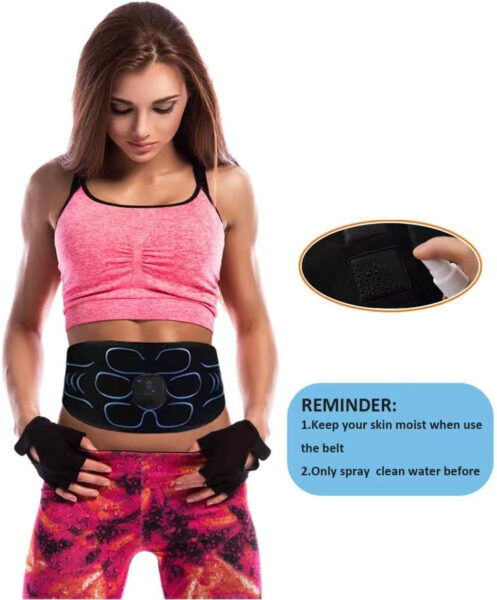 Abs Stimulator,Fitness Belt ,Vital Flex Core Ab EMS Stimulator Military Grade, Tactical X Abs Stimulator,for Muscle Conditioning Fitness Belt