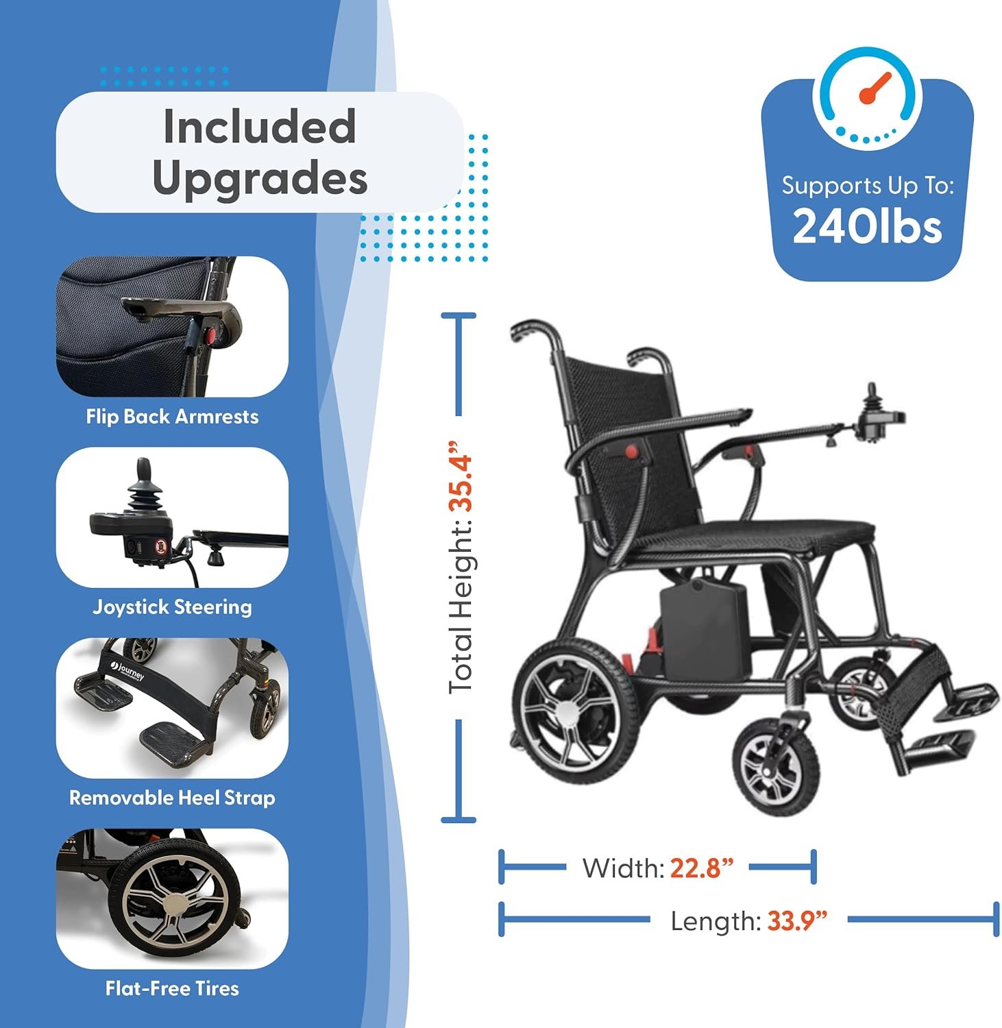 mobility scooter lightweight foldable